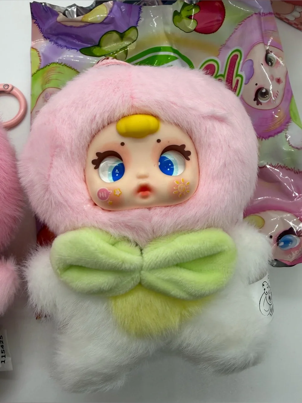 Bundle (2) MM Colorful Fruit‎ Plush Pendant Dolls Pink
